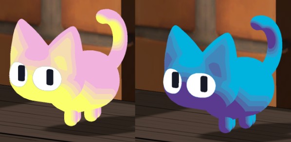 WhimsyCat AI tutor with various cosmetic outfits